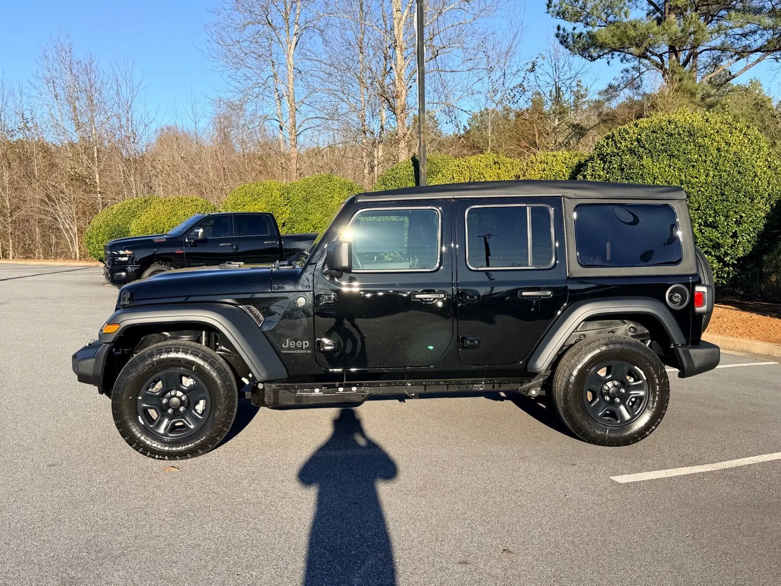 New 2026 Black Clear-Coat Exterior Paint Jeep Sport image 5