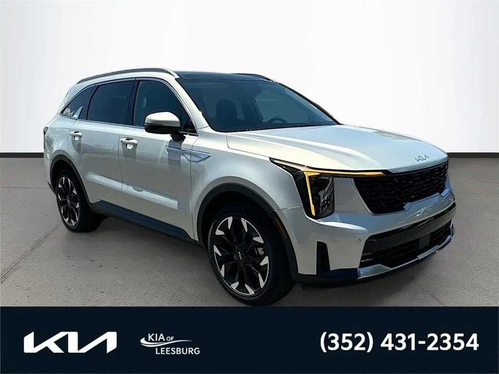 New 2026 Ivory Silver Kia EX image 1