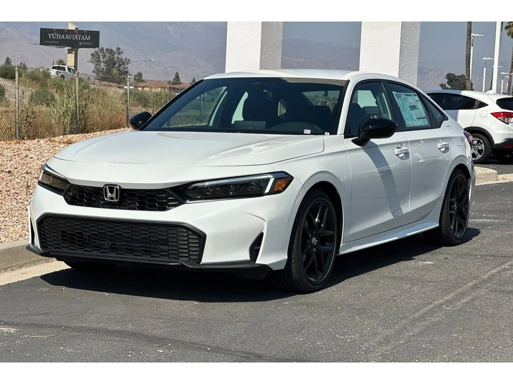 New 2026 Platinum White Pearl Honda Sport image 8