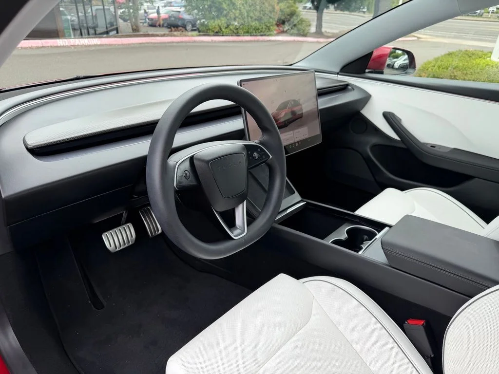Used 2025 Red Tesla Performance image 16