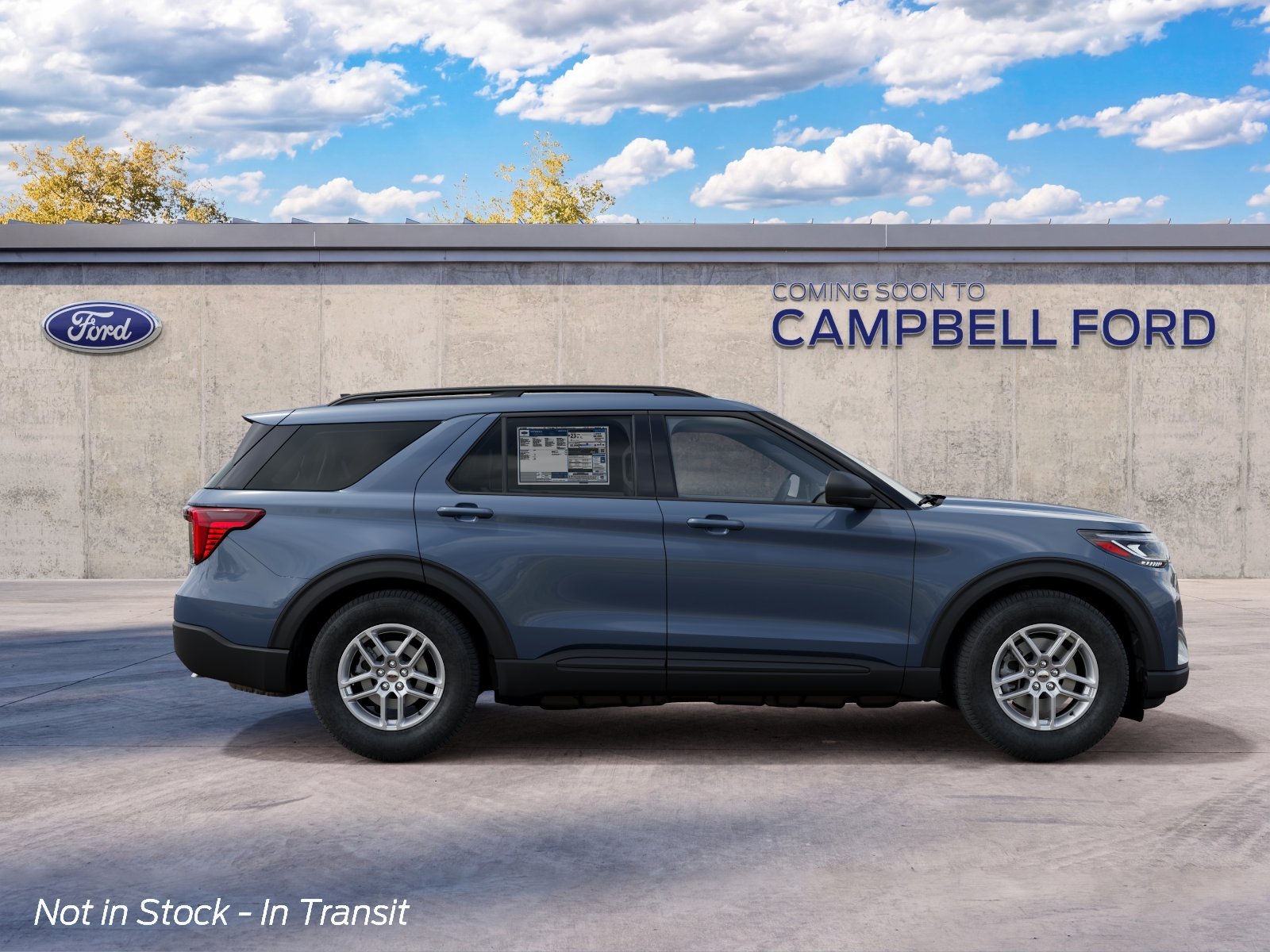 New 2027 Vapor Blue Metallic Ford Active image 5