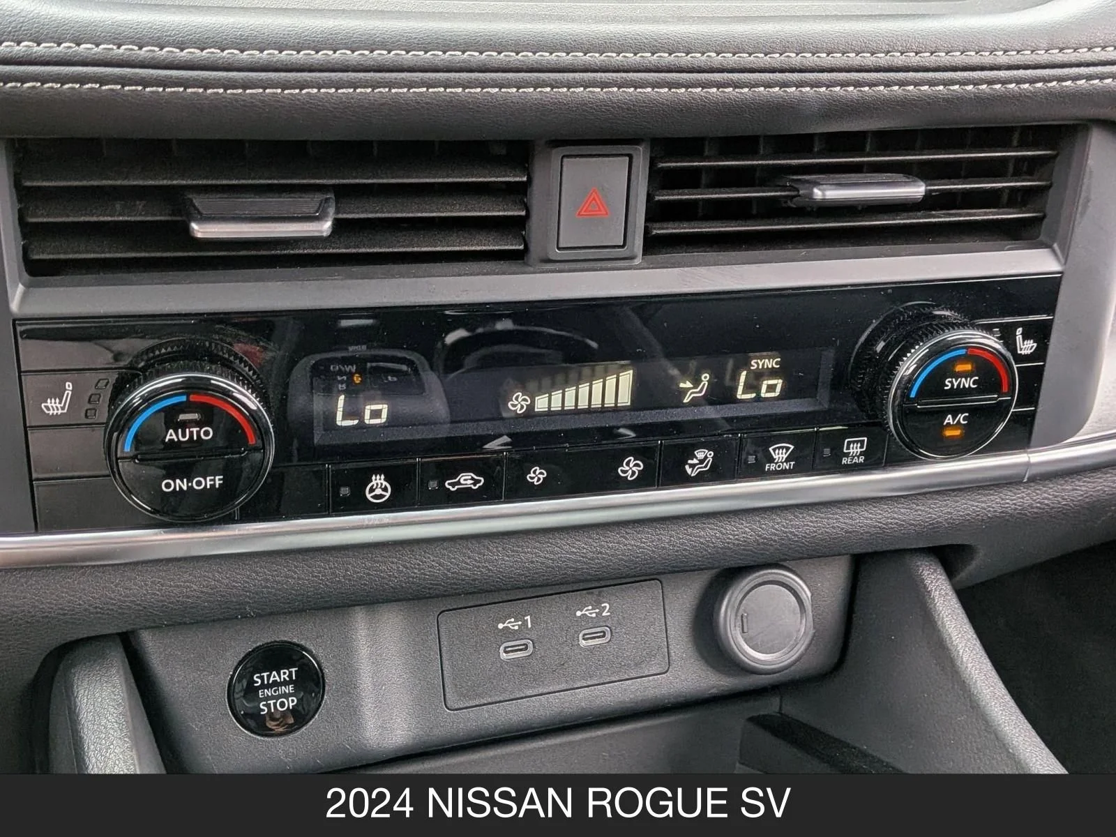 Used 2024 Super Black Nissan SV image 23