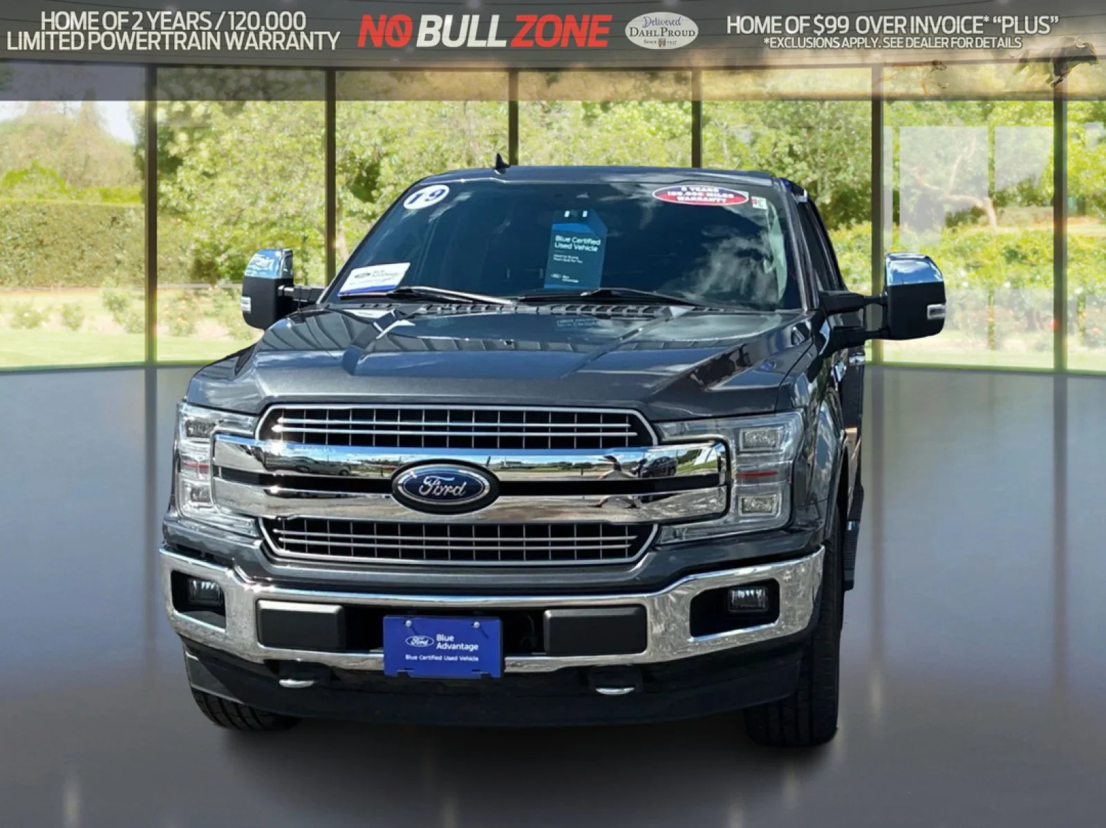 Certified Used 2019 Magnetic Metallic Ford LARIAT image 8