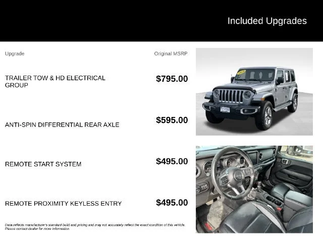 Used 2018 Silver Jeep Sahara 4x4 image 11