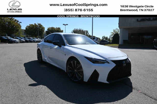 Certified Used 2025 ULTRA WHITE Lexus 350 F SPORT image 1