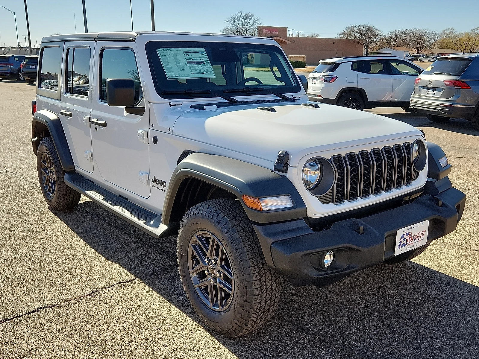 New 2026 PW7 Bright Whit Jeep 4-DOOR SPORT S image 6