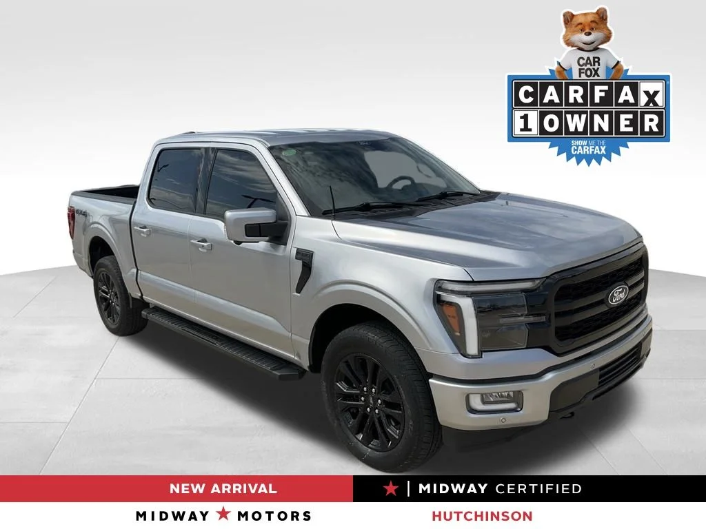 Used 2024 Silver Ford Lariat image 1