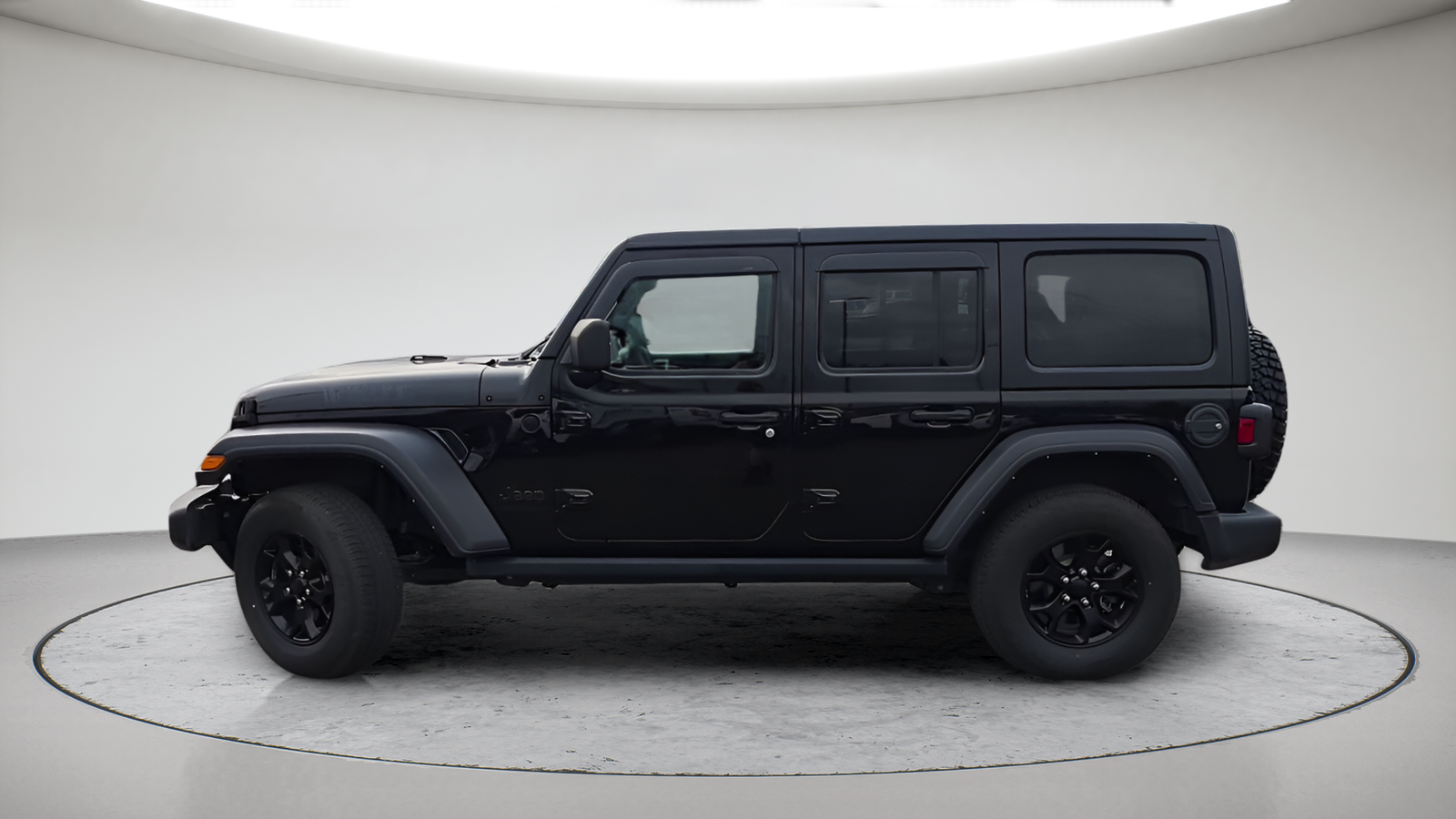 Used 2021 Black Clearcoat Jeep Unlimited Willys image 11