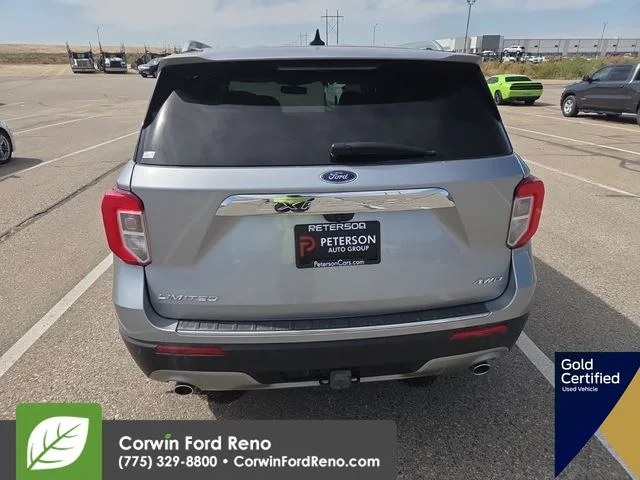 Used 2022 Iconic Silver Metallic Ford Limited image 5