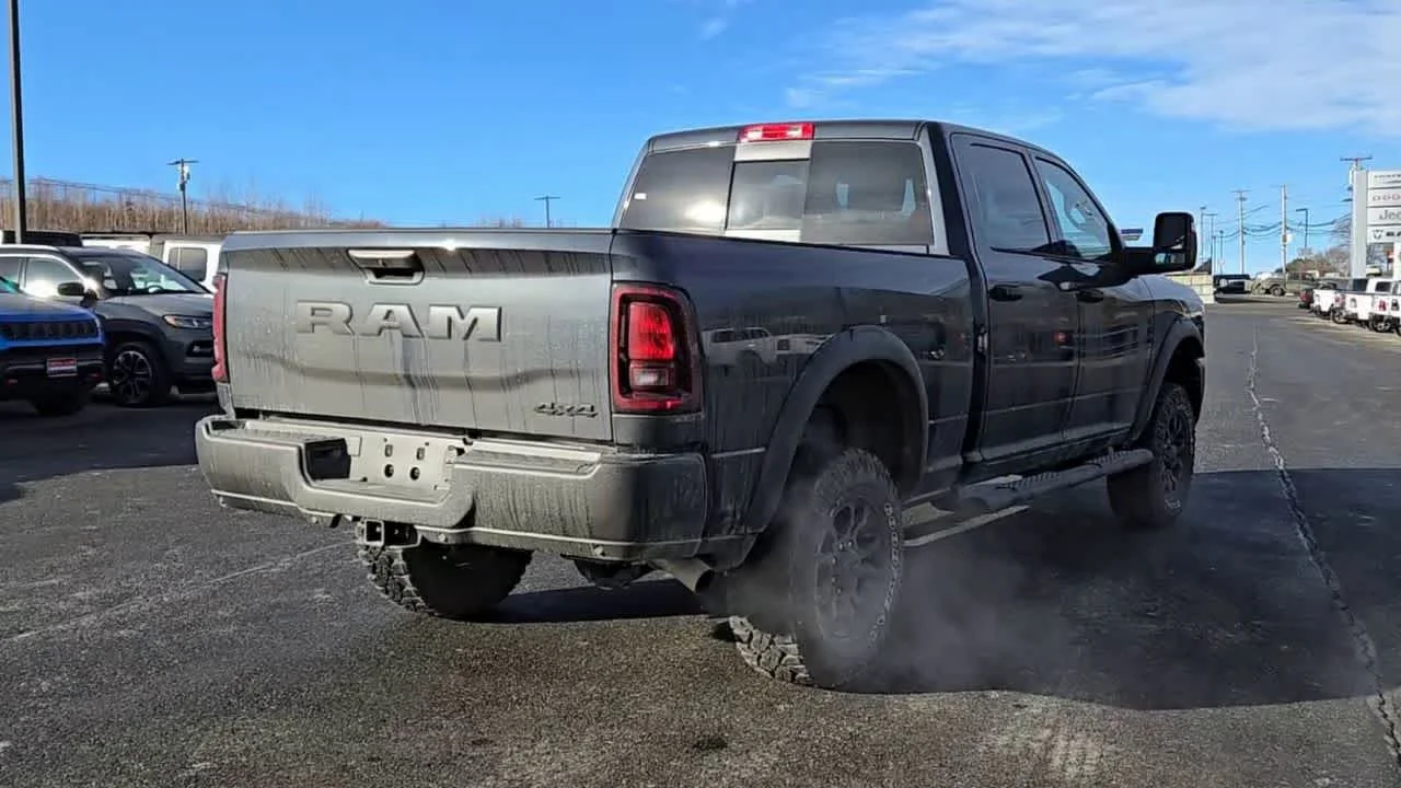 New 2026 Forged Blue Metallic Exterior Paint RAM Tradesman image 4