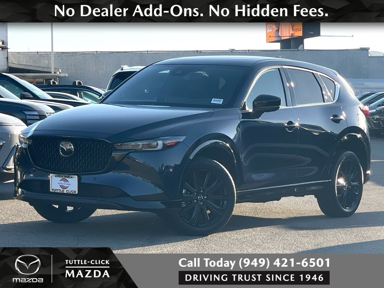 Used 2025 Deep Crystal Blue Mica Mazda 2.5 Turbo Premium Package image 1