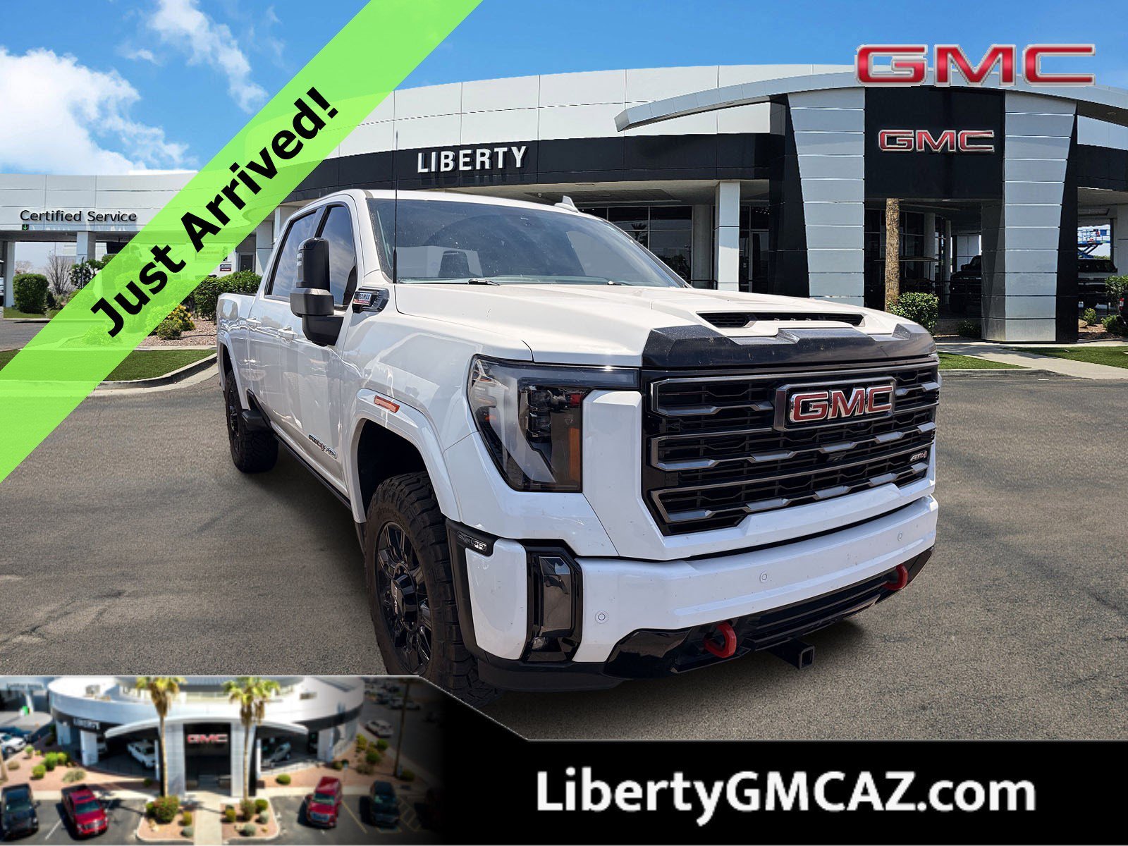 Used 2024 Summit White GMC AT4 image 1