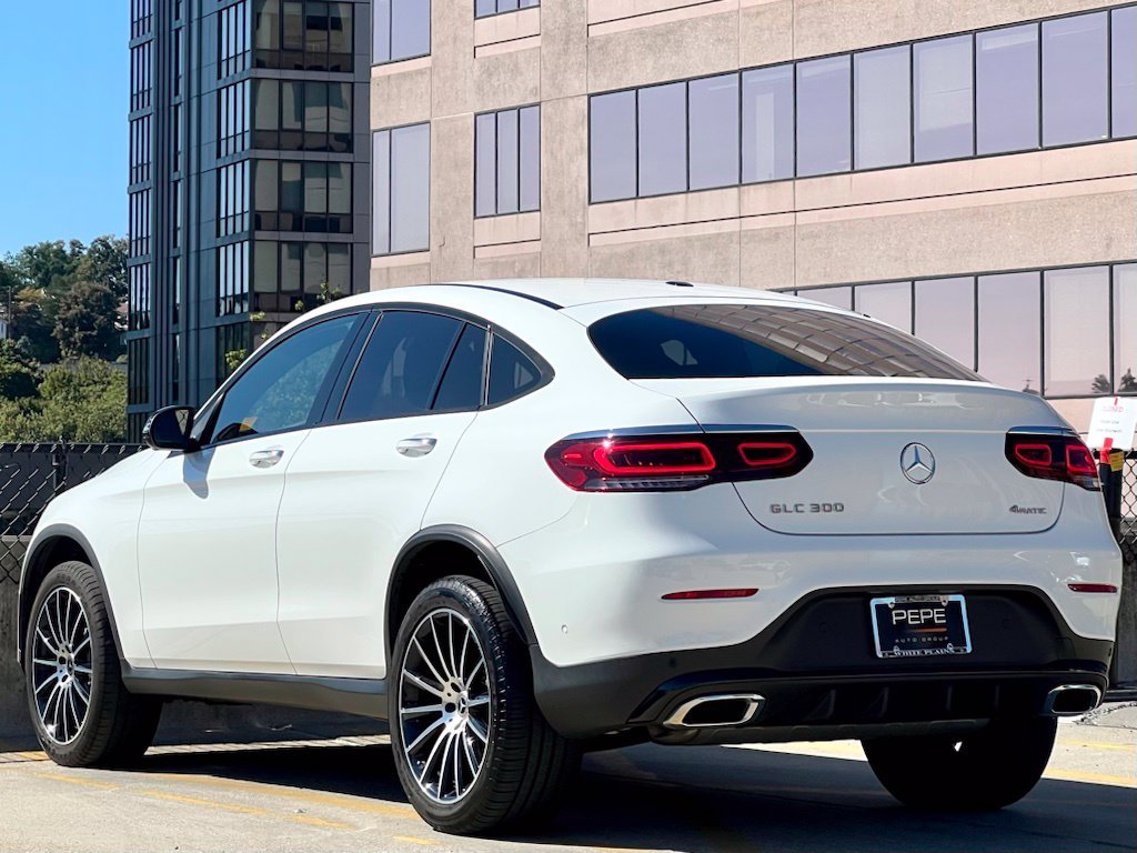 Certified Used 2023 White Mercedes-Benz GLC 300 Coupe image 5