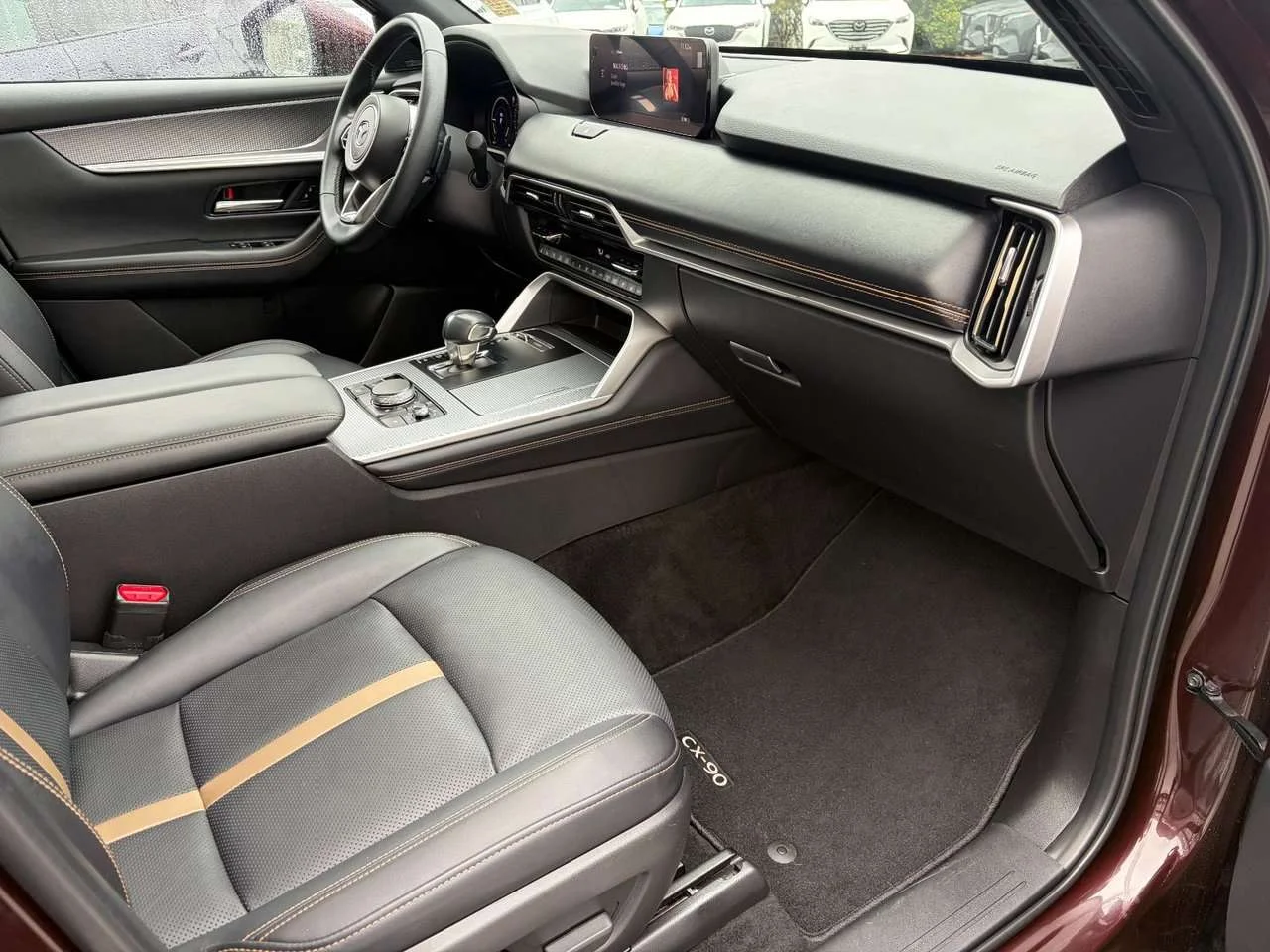 Used 2024 Artisan Red Crystal Metallic Mazda GT Save at the pump with a PHEV! Top of the line GT model. Check it out image 14