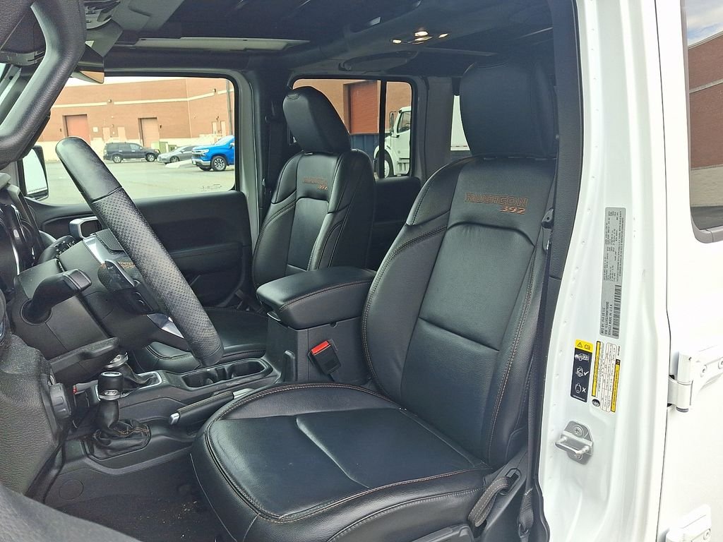 Used 2021 Bright White Clearcoat Jeep Unlimited Rubicon 392 image 13