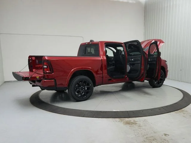 New 2026 Molten Red Pearl-Coat Exterior Paint RAM Laramie image 15
