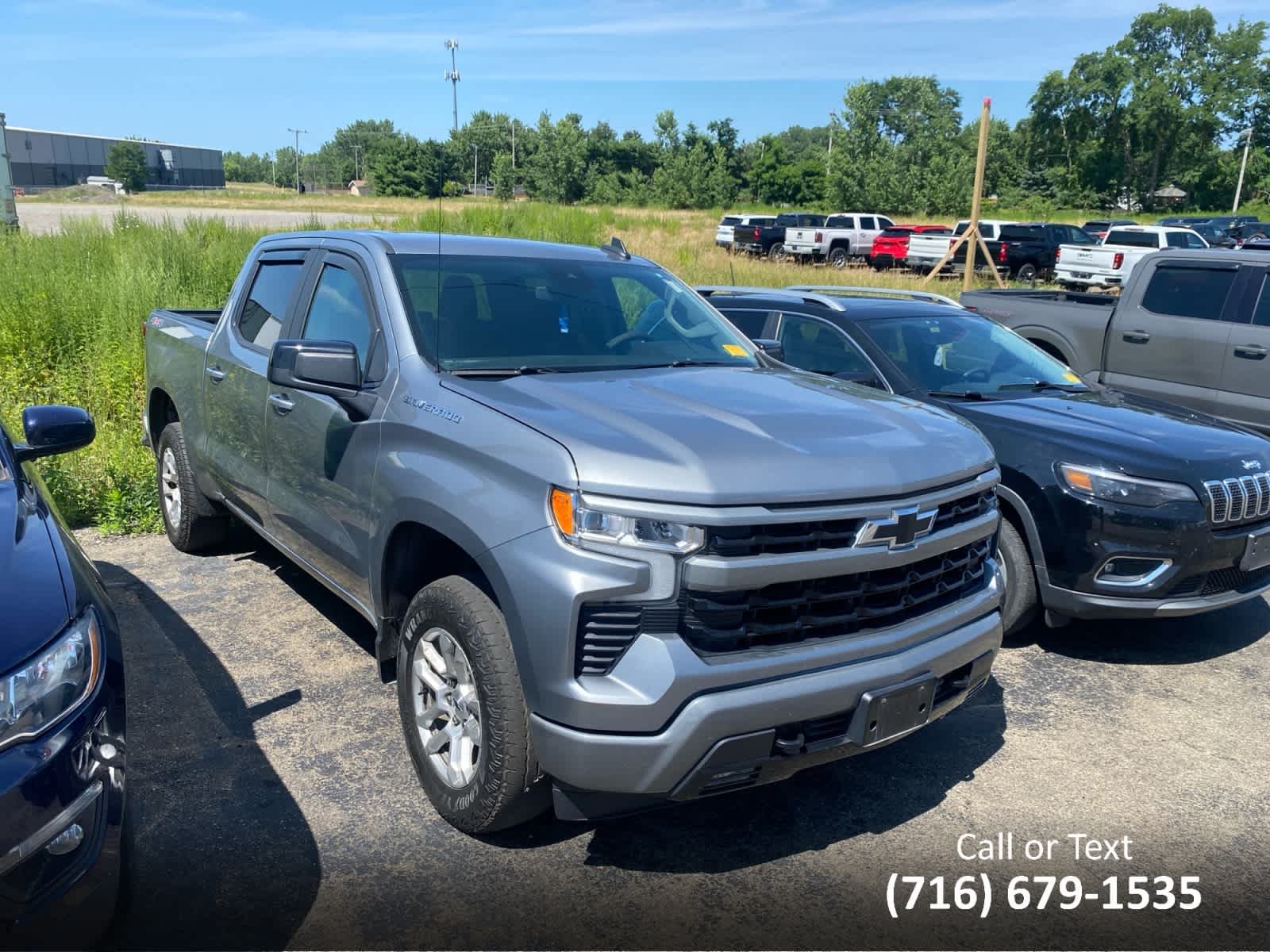 Used 2023 Sterling Gray Metallic Chevrolet RST image 2