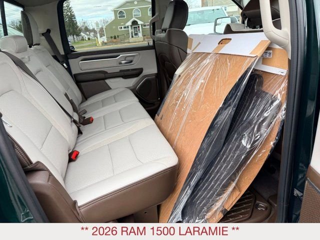 New 2026 Serrano-Green Metallic Exterior Paint RAM Laramie image 13