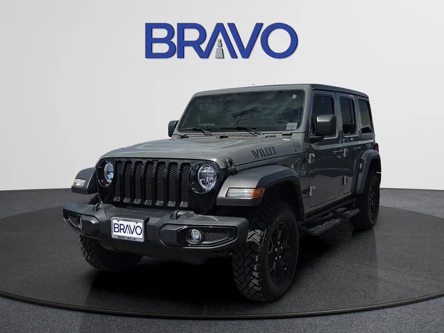 Pre-Owned 2021 Jeep Wrangler Unlimited Willys Sport NA SUV