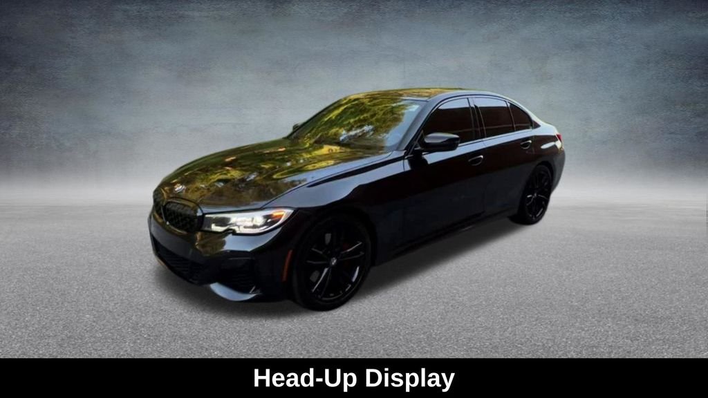 Used 2021 Black BMW M340i xDrive image 11