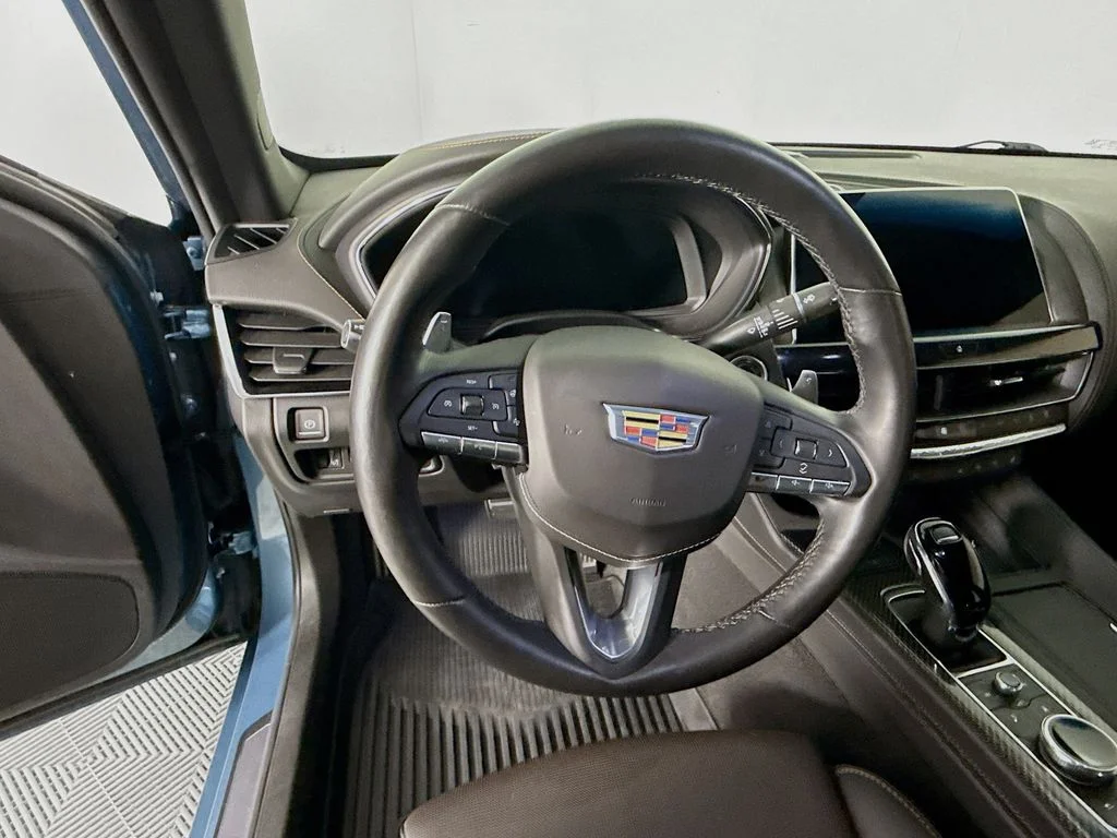 Used 2023 Steel Metallic Cadillac V-Series image 12