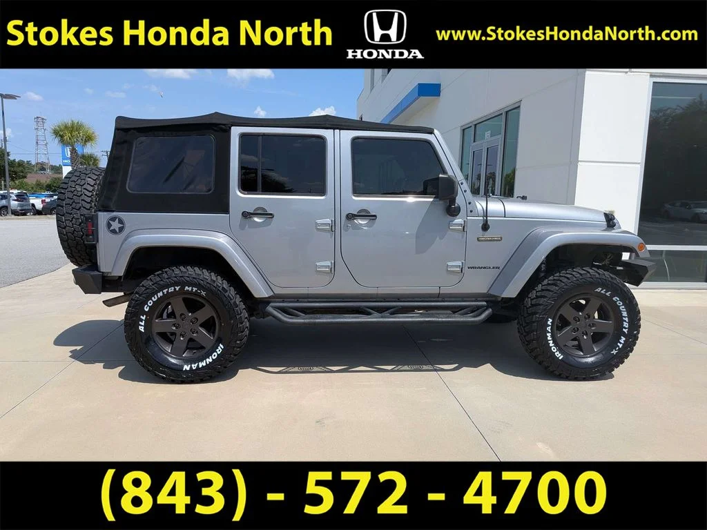 Used 2016 Silver Jeep Unlimited Sport S image 6