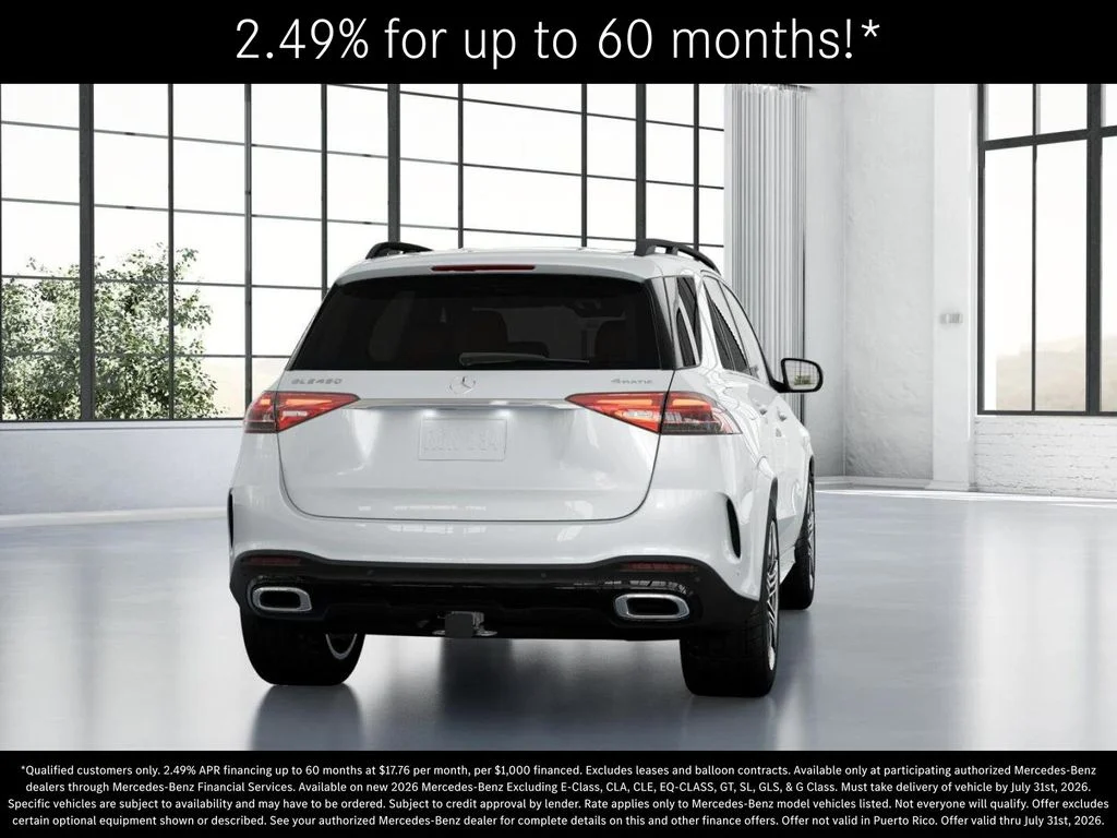 New 2026 MANUFAKTUR Moonlight White Metallic Mercedes-Benz GLE 450 image 24