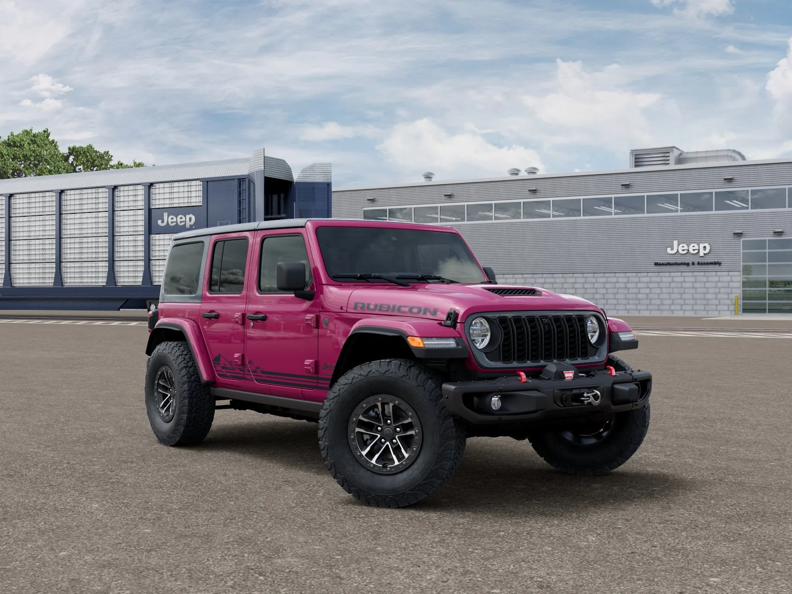 New 2026 Tuscadero Pearlcoat Jeep Rubicon image 3
