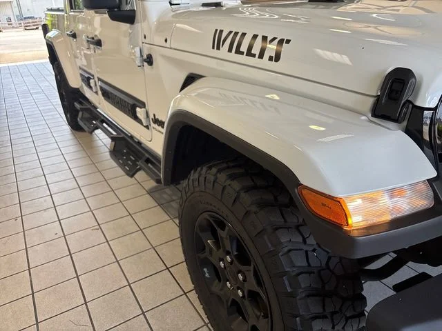 Used 2023 Bright White Clearcoat Jeep Willys image 20