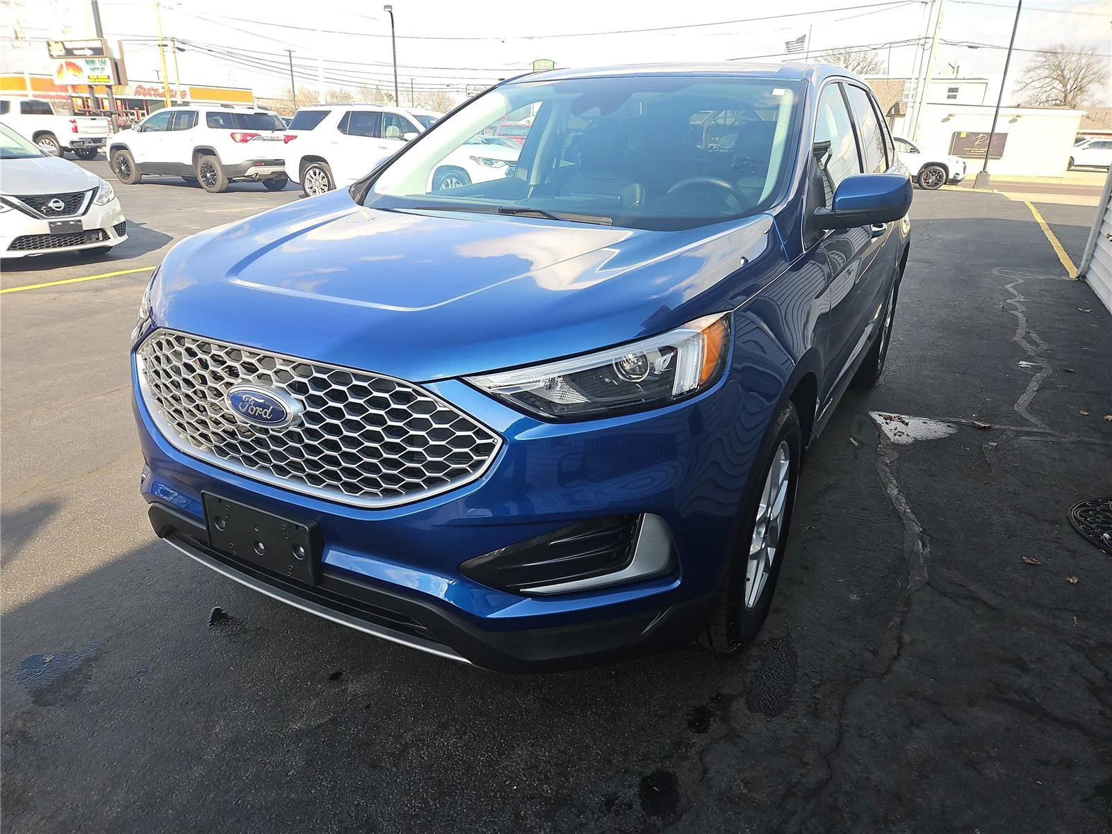 Used 2024 Blue Ford SEL image 7