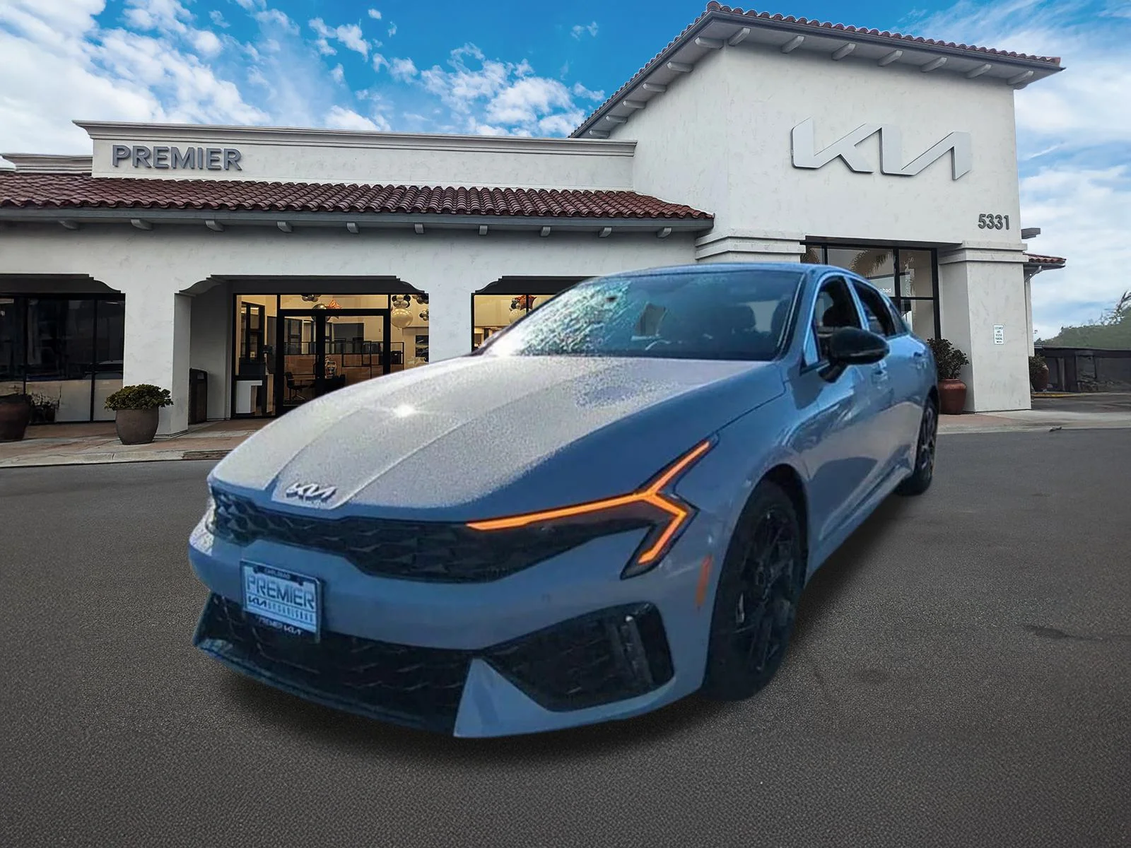 New 2026 Wolf Gray Kia GT-Line AWD image 3
