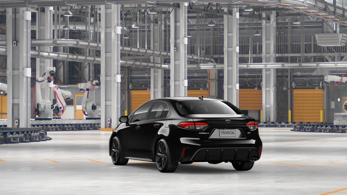 New 2026 Midnight Black Metallic Toyota SE image 7