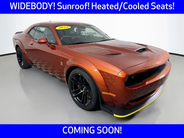 2023 Dodge Challenger R/T Scat Pack Widebody for sale at Sam Leman Chrysler Jeep Dodge of Bloomington