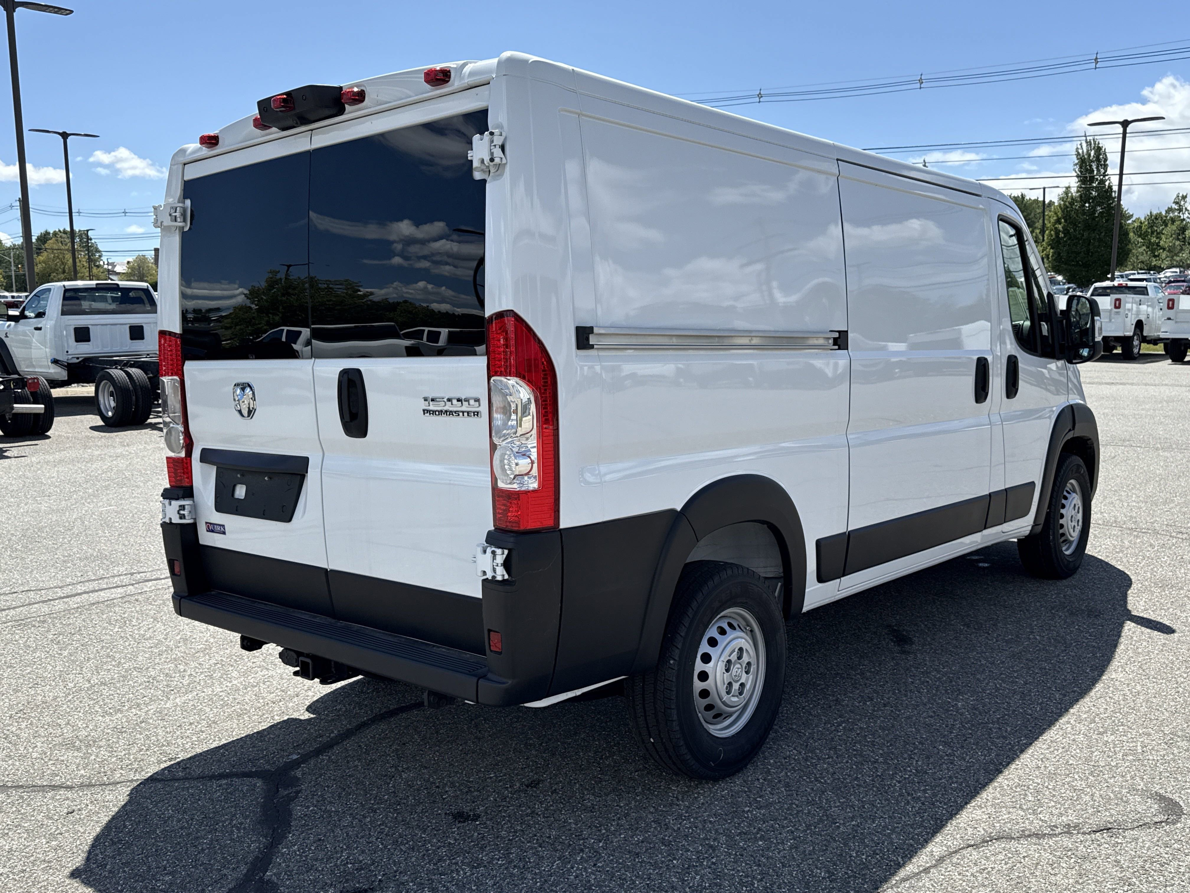 New 2025 Bright White Clear-Coat Exterior Paint RAM Tradesman image 7