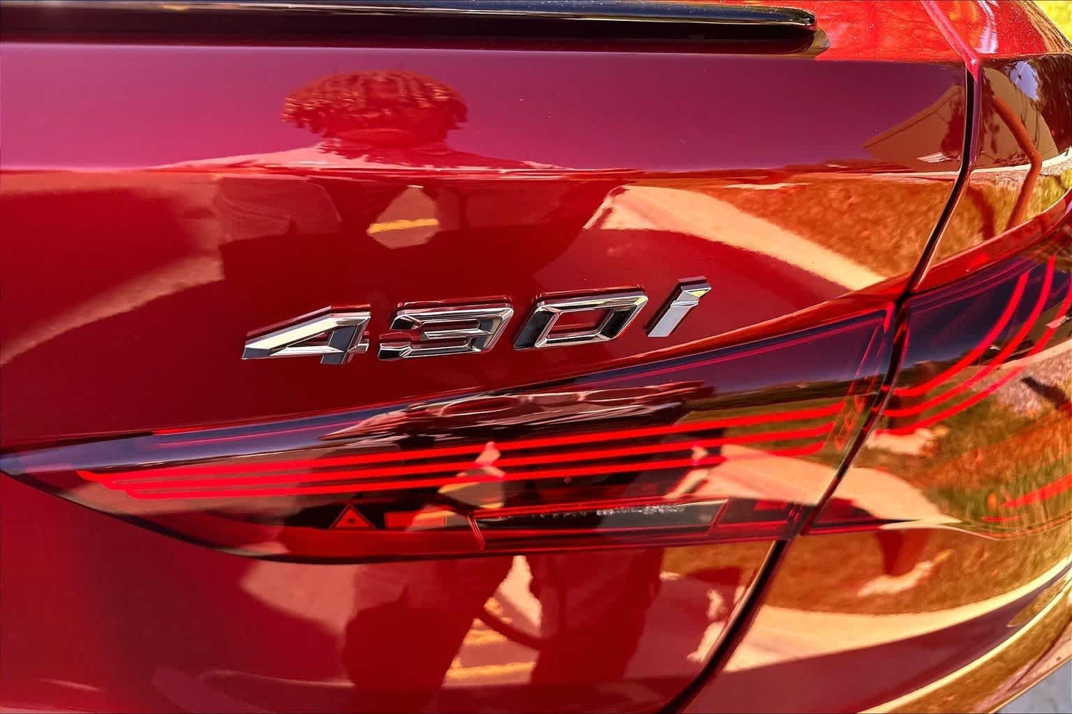 Used 2025 Vegas Red Metallic BMW 430i xDrive image 30