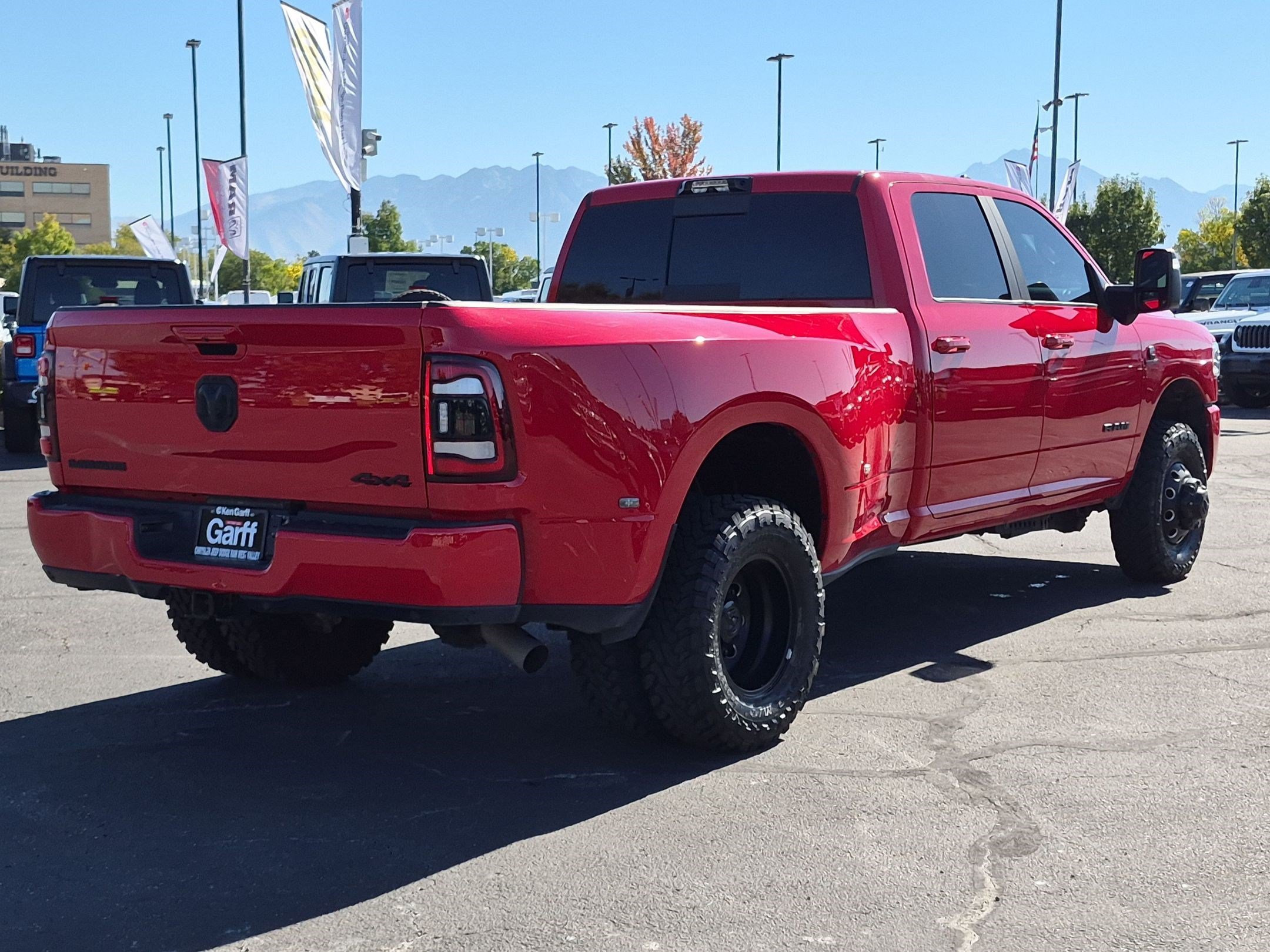 Certified Used 2024 Flame Red Clearcoat Ram Laramie image 4
