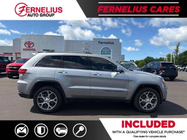 Used 2021 Jeep Grand Cherokee Limited with VIN 1C4RJFBG9MC532871 for sale in Cheboygan, MI