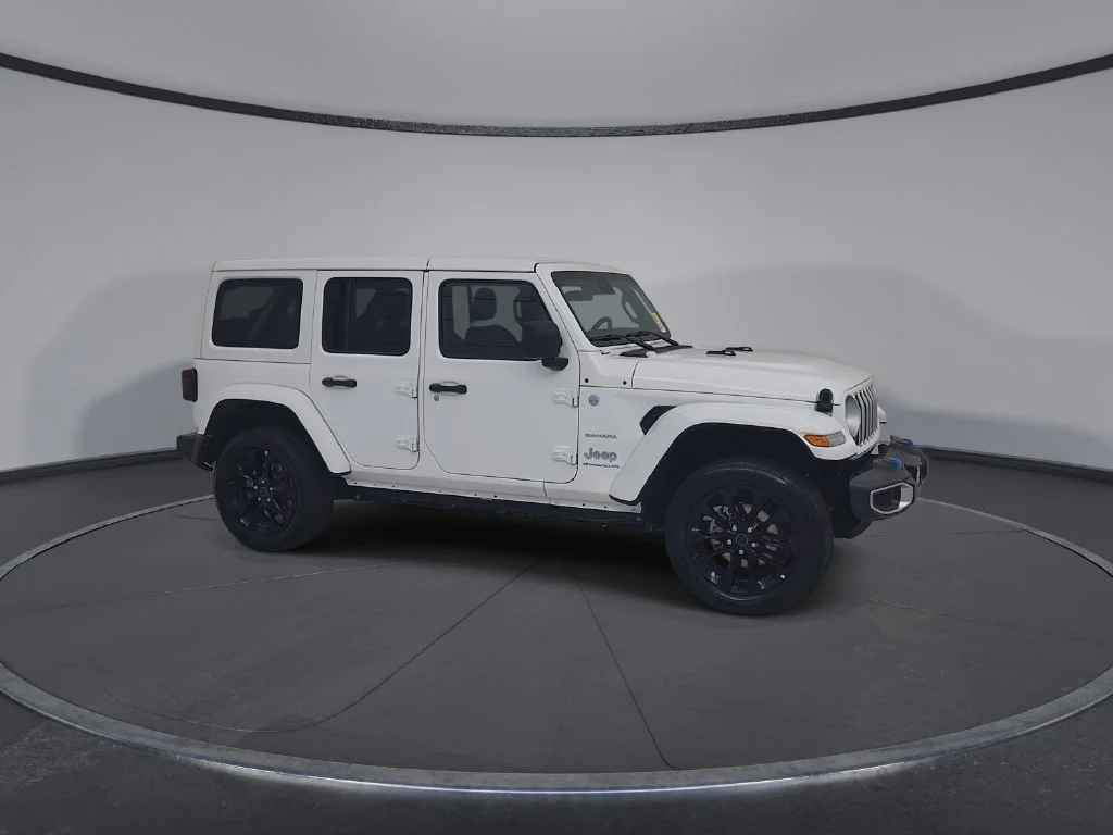 Certified Used 2024 White Jeep Sahara 4xe image 19