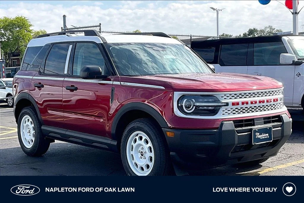 New 2026 Ruby Red Metallic Tinted Clearcoat Ford Heritage image 1