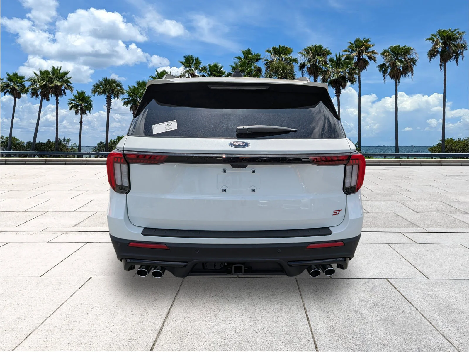 New 2026 Star White Metallic Tri-Coat Ford ST image 6