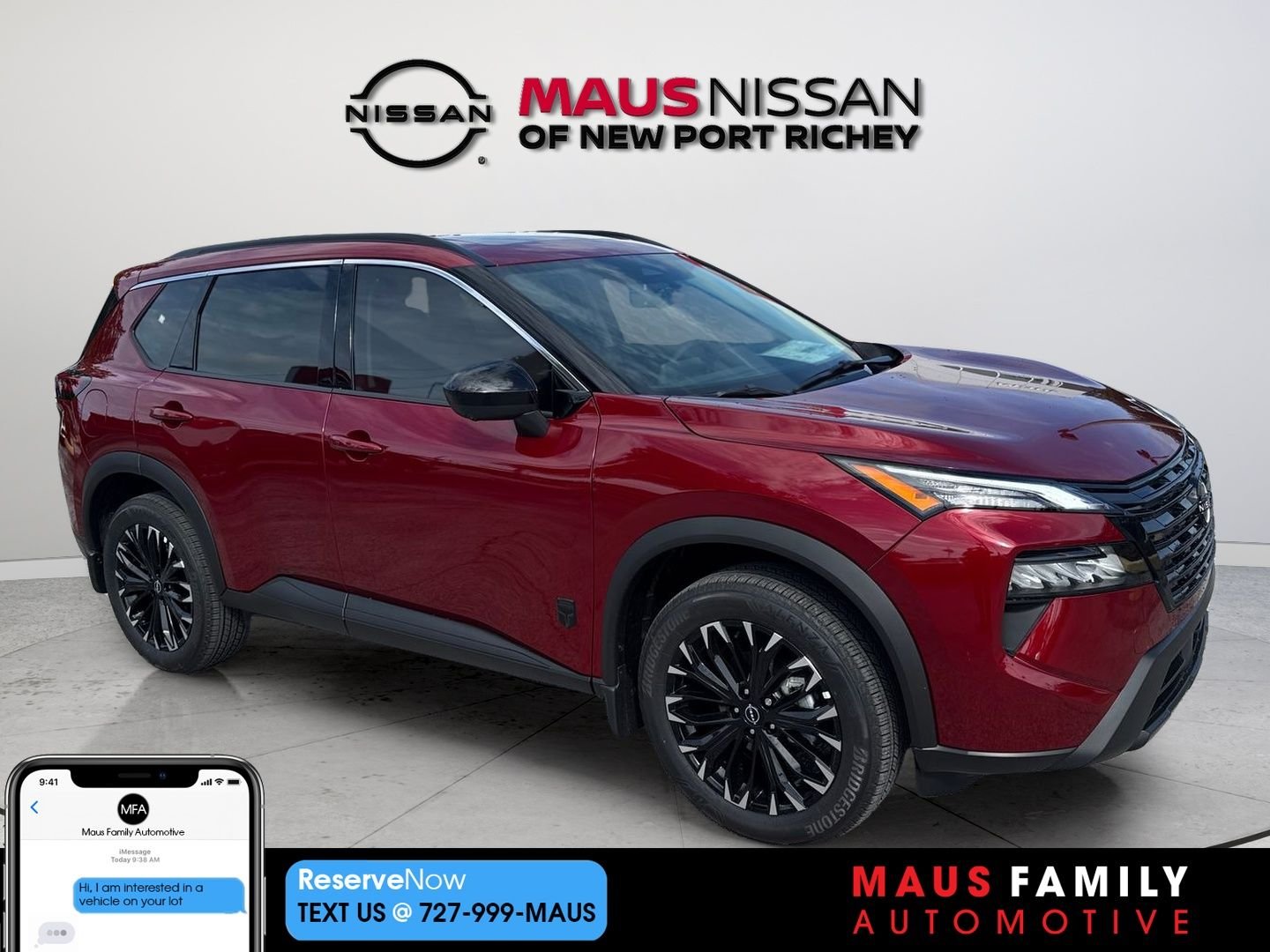New 2026 Red Nissan Dark Armor image 1