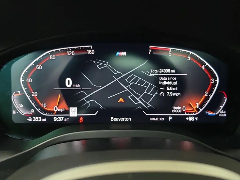Used 2023 Black Sapphire Metallic BMW xDrive30i image 22