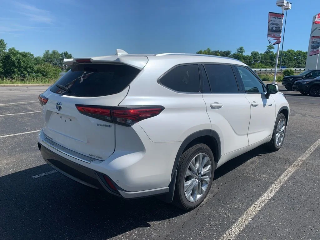 Used 2020 White Toyota Limited image 2