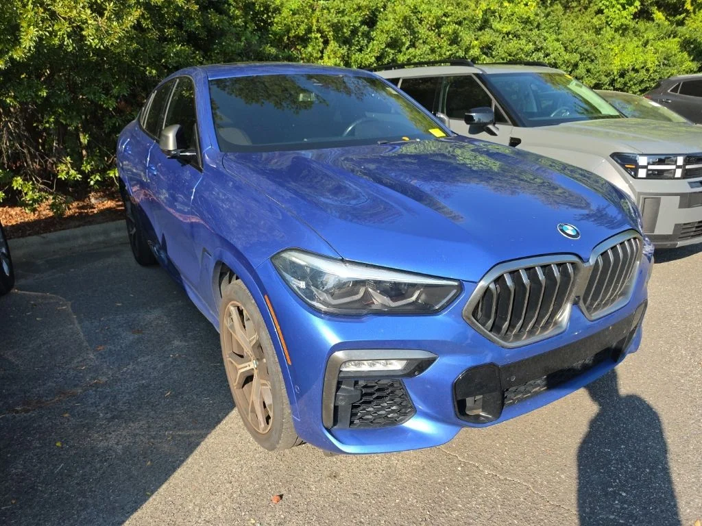 Used 2020 Riverside Blue Metallic BMW M50i image 2