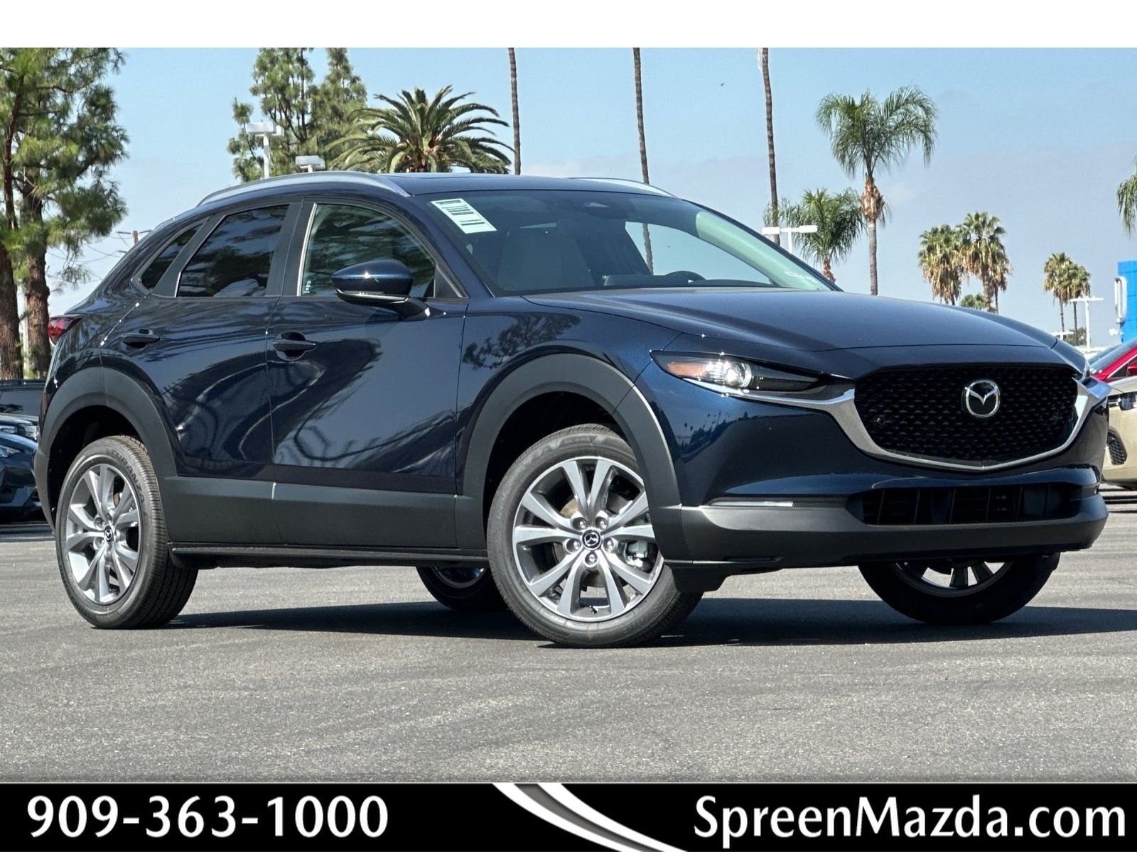 New 2026 Deep Crystal Blue Mica Mazda 2.5 S Preferred AWD image 1