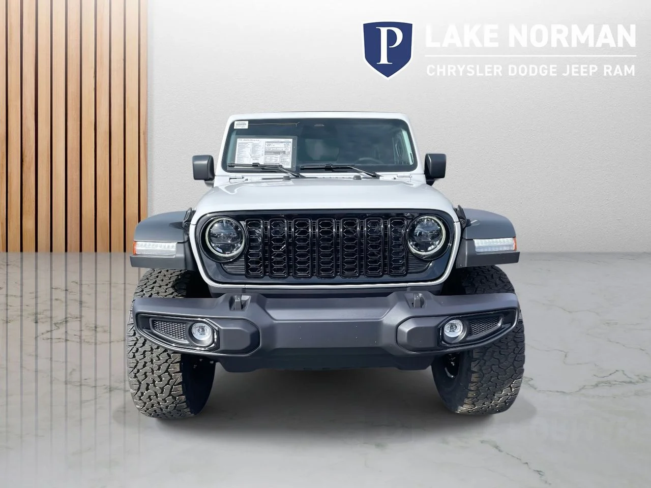 New 2026 Bright White Clear-Coat Exterior Paint Jeep Willys image 3