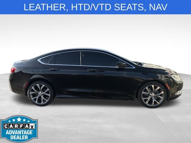 Used 2015 Chrysler 200 C with VIN 1C3CCCCG5FN662994 for sale in Champaign, IL
