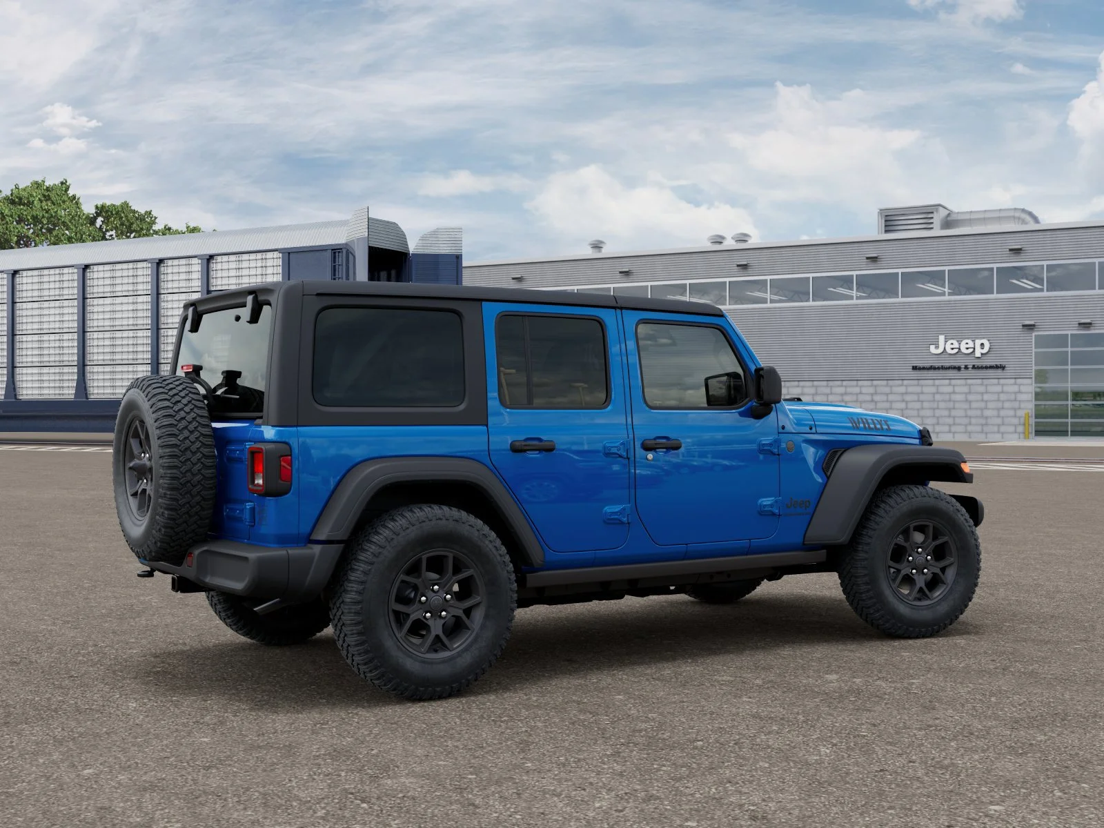 New 2026 Hydro Blue Pearlcoat Jeep Willys image 4