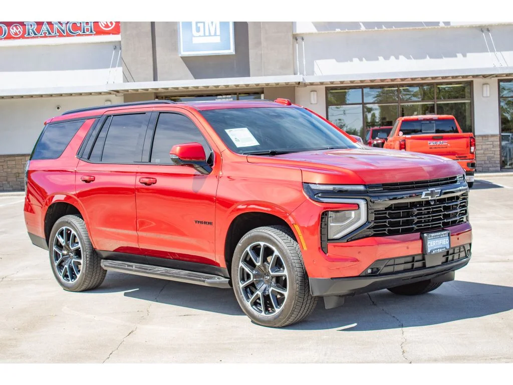 Certified Used 2025 Radiant Red Tintcoat Chevrolet RST image 2