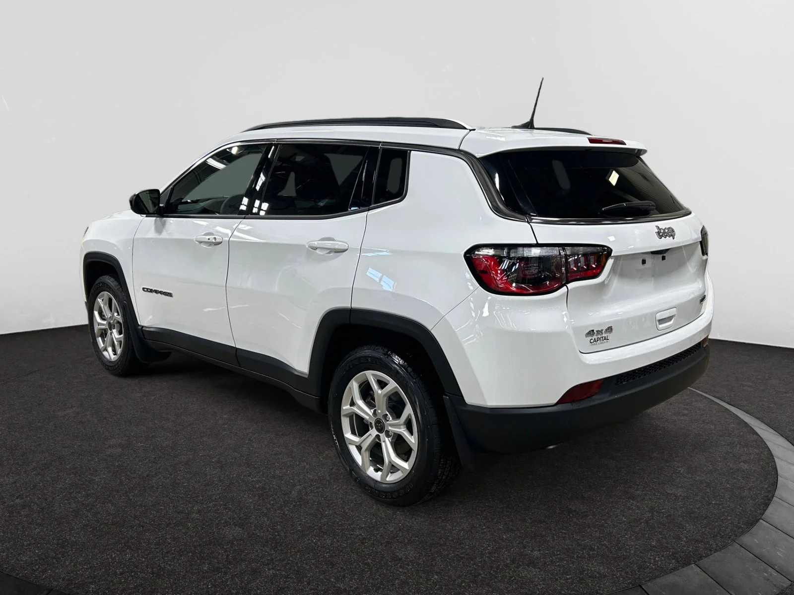 Used 2025 Bright White Jeep NORTH image 3